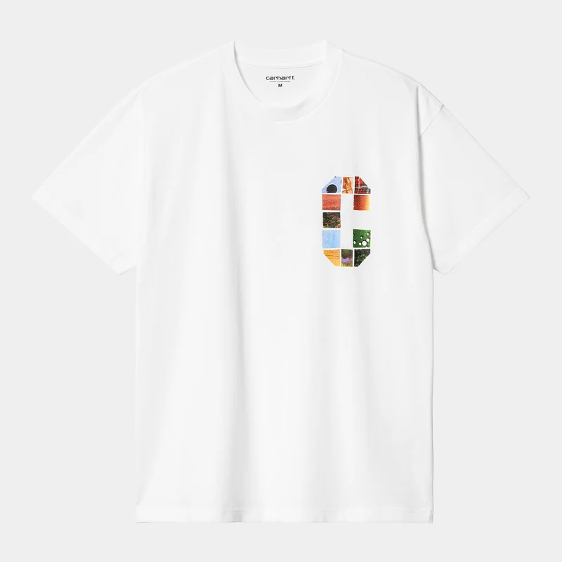 Carhartt WIP Heren Machine 89 T-shirt - Wit