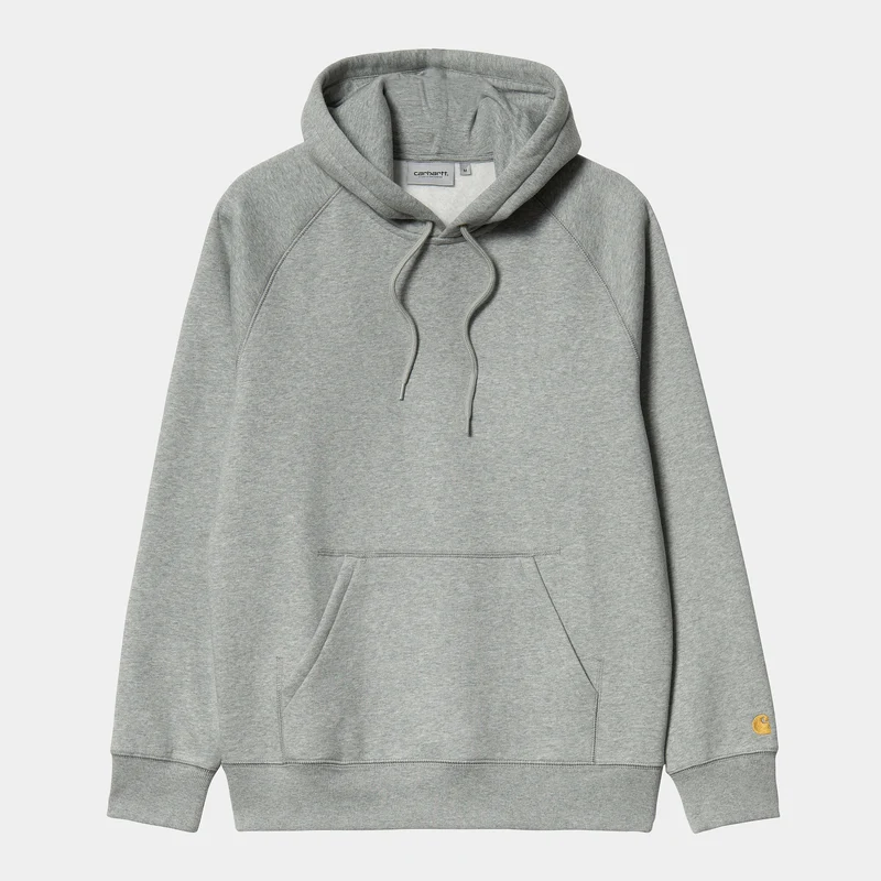 Carhartt WIP Chase-hoodie voor heren - grijs gemêleerd