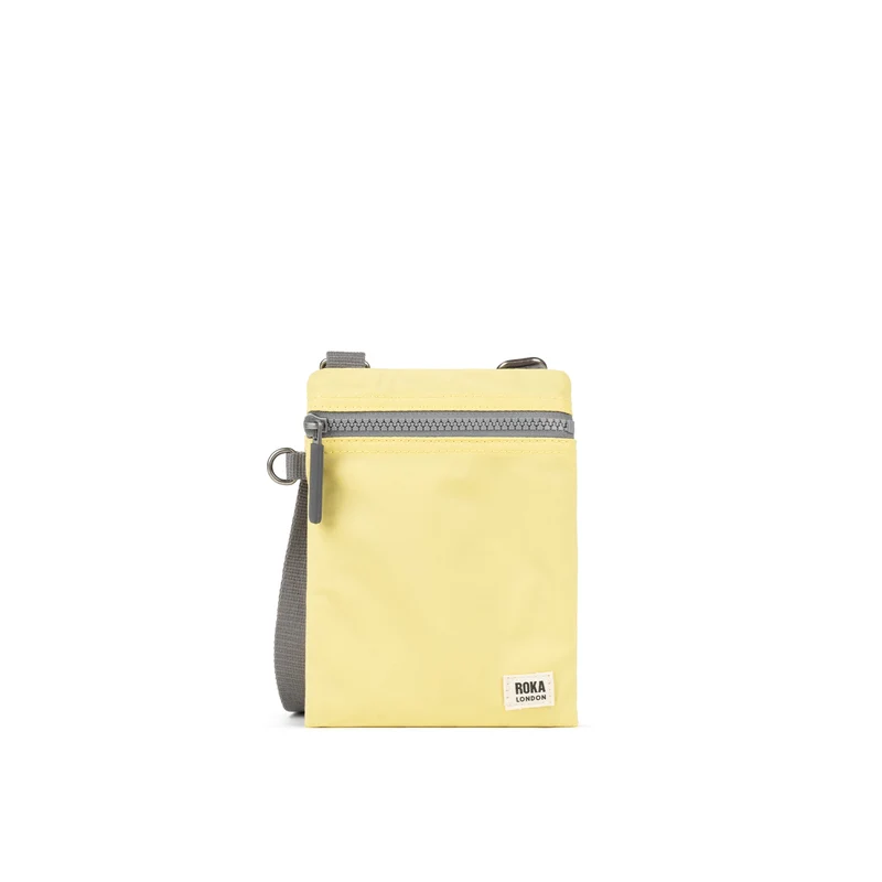 ROKA Chelsea Citroenkleurige tas van gerecycled nylon