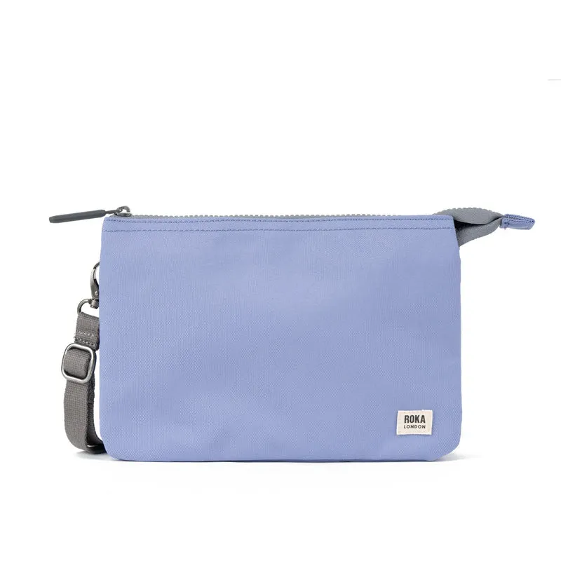 ROKA Carnaby Crossbody XL Thistle tas van gerecycled canvas