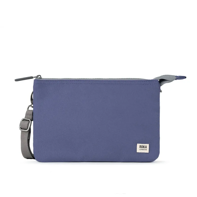 ROKA Carnaby Crossbody XL Future Dusk tas van gerecycled canvas