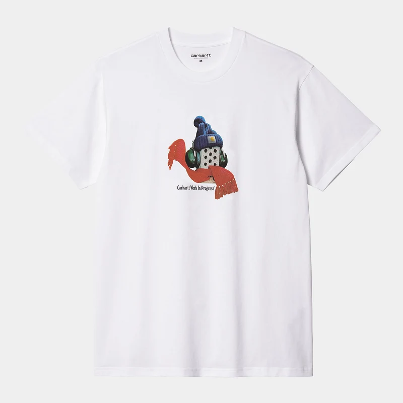 Carhartt WIP Steenkoud T-shirt voor heren - wit