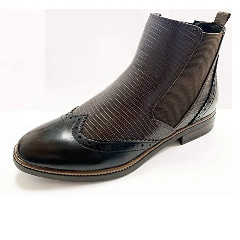 Marco Tozzi Dames Chelsea Boots - Mocha