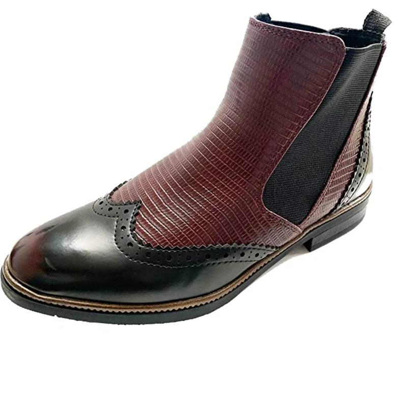 Marco Tozzi Dames Chelsea Boot - Bordeaux