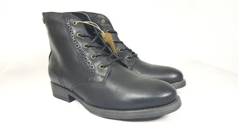 Oak & Hyde-Ridgelace-zwarte laars