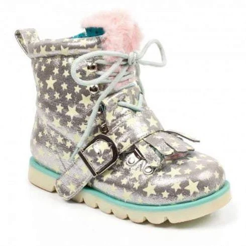 Irregular Choice Baby Step Mama - Zilver
