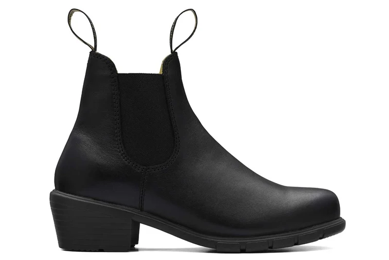 Blundstone Dames 1671 Volnerfleer Chelsea Laars | Zwart