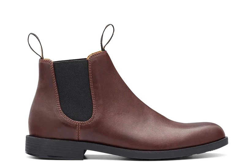 Blundstone Unisex 1900 Jurk van volnerfleer Chelsea Laars | Kastanje