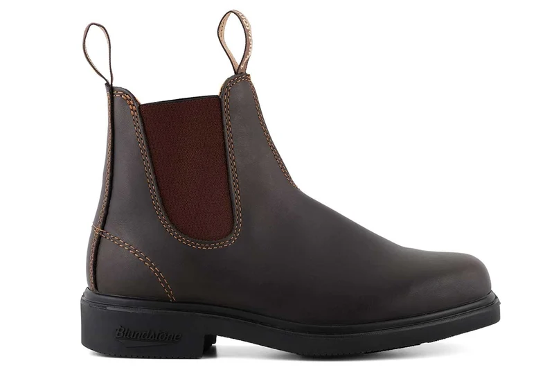 Blundstone Unisex 067 Jurkserie, gevoerd met volnerfleer. Chelsea Laars | Stevig Bruin