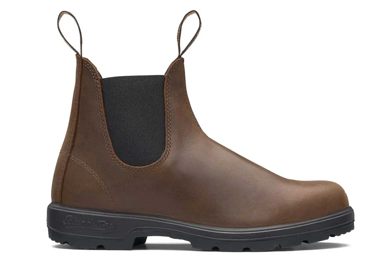 Blundstone Unisex 1609 Classics gewaxt volnerfleer Chelsea Laars | Antiekbruin