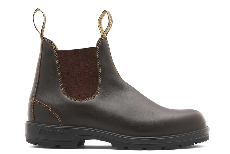 Blundstone Unisex 550 Classics volnerfleer Chelsea Laars | Walnoot