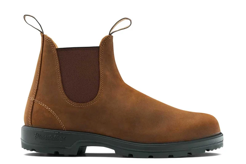 Blundstone Unisex 2544 Classics Geolied Nubuck Chelsea Laars | Teak