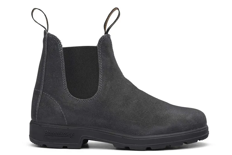 Blundstone Unisex 1910 Originals Gewaxt Suède Chelsea Laars | Staalgrijs