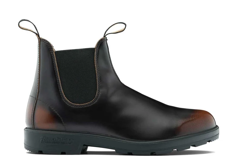 Blundstone Unisex 2506 Originals geborsteld leer Chelsea Laars | Koffieborstel