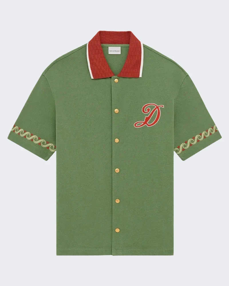 Heren Chemise Drôle Sport Brodée