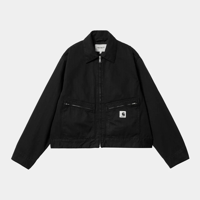 Carhartt WIP Dames Norris-jack - Zwart