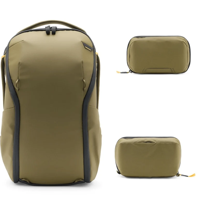20L Everyday Backpack Zip + Bundle 1 | Kelp