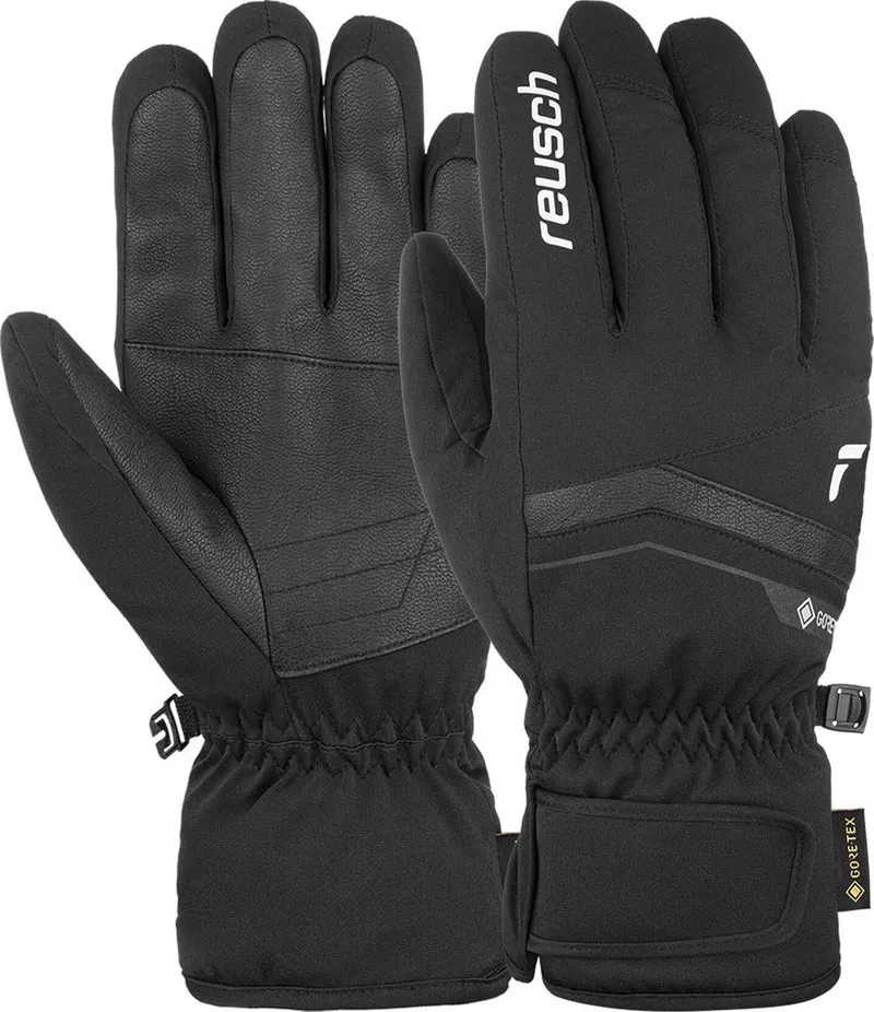 Reusch Fergus GTX skihandschoenen zwart/wit