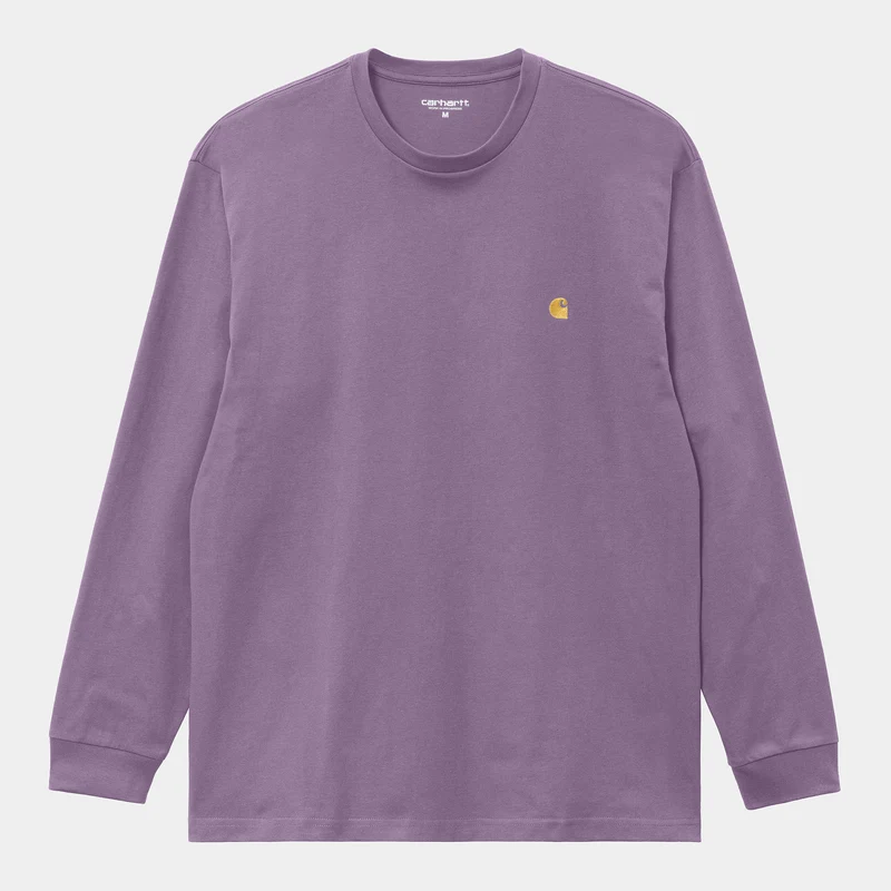 Carhartt WIP Heren Chase T-shirt met lange mouwen - Violanda