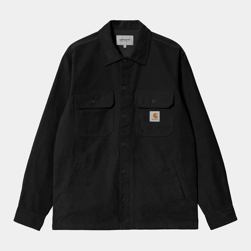 Carhartt WIP Heren Dixon overhemdjack - zwart