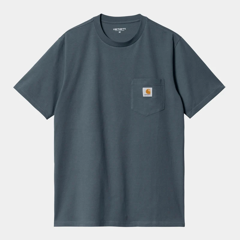 Carhartt WIP Heren T-shirt met korte mouwen en zak - Ore