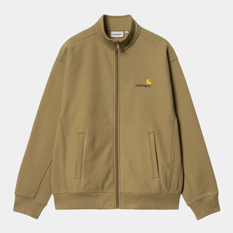 Carhartt WIP HEREN American Script Jas - Lariks