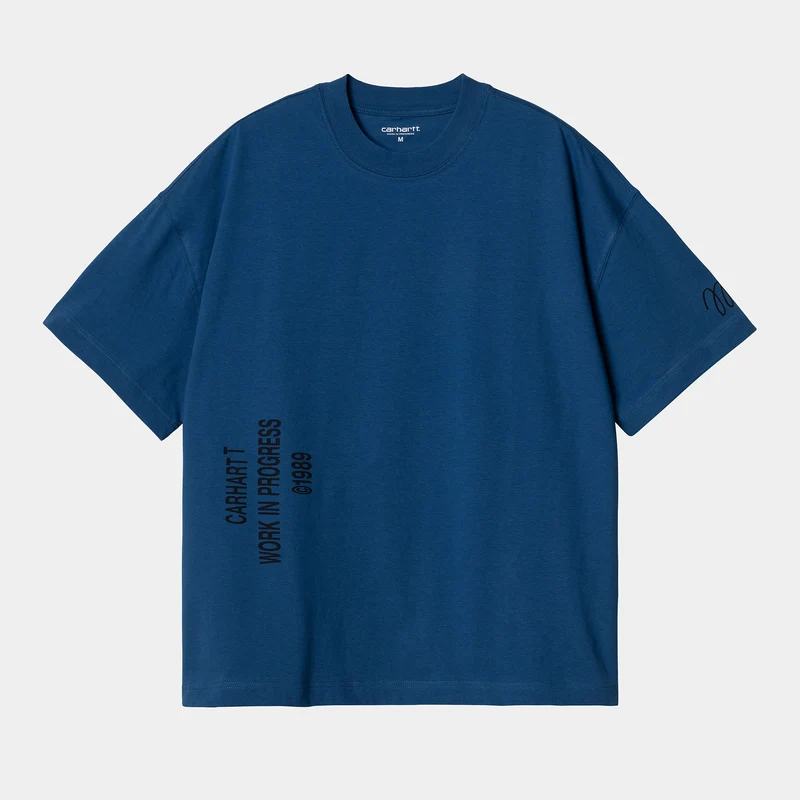 Carhartt WIP Kenmerkend biologisch T-shirt met korte mouwen voor heren - Liberty
