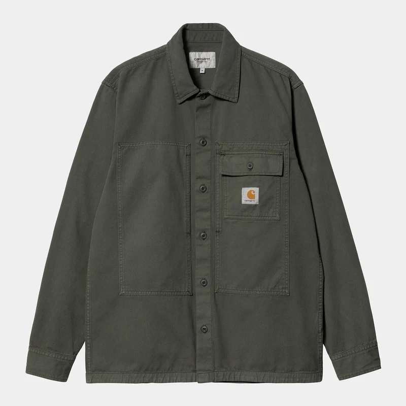 Carhartt WIP Heren Charter Shirt met lange mouwen - Buxus