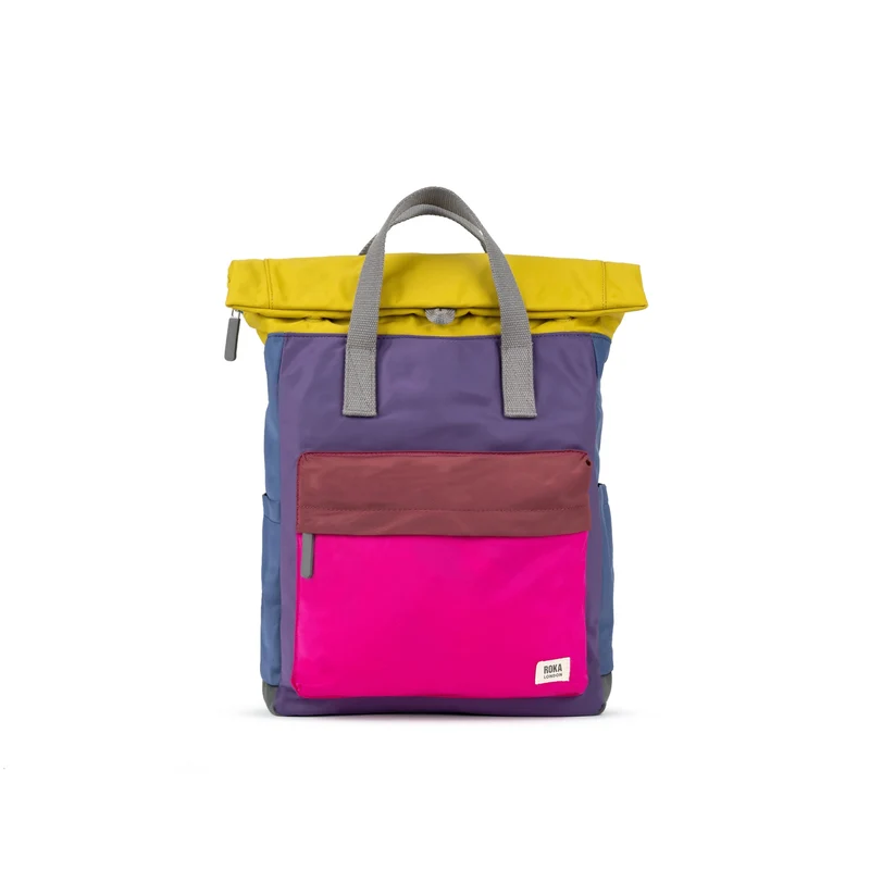 ROKA Creatieve verspilling Canfield B Medium Gerecycled Nylon Editie 2 Tas