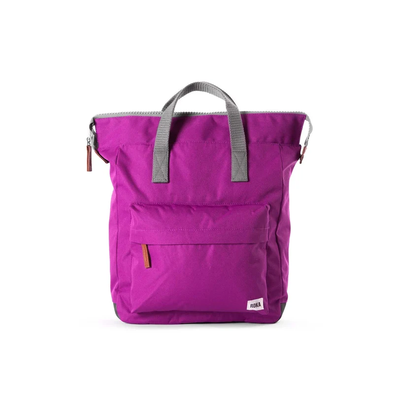 ROKA Bantry B Violet Medium Tas van gerecycled canvas