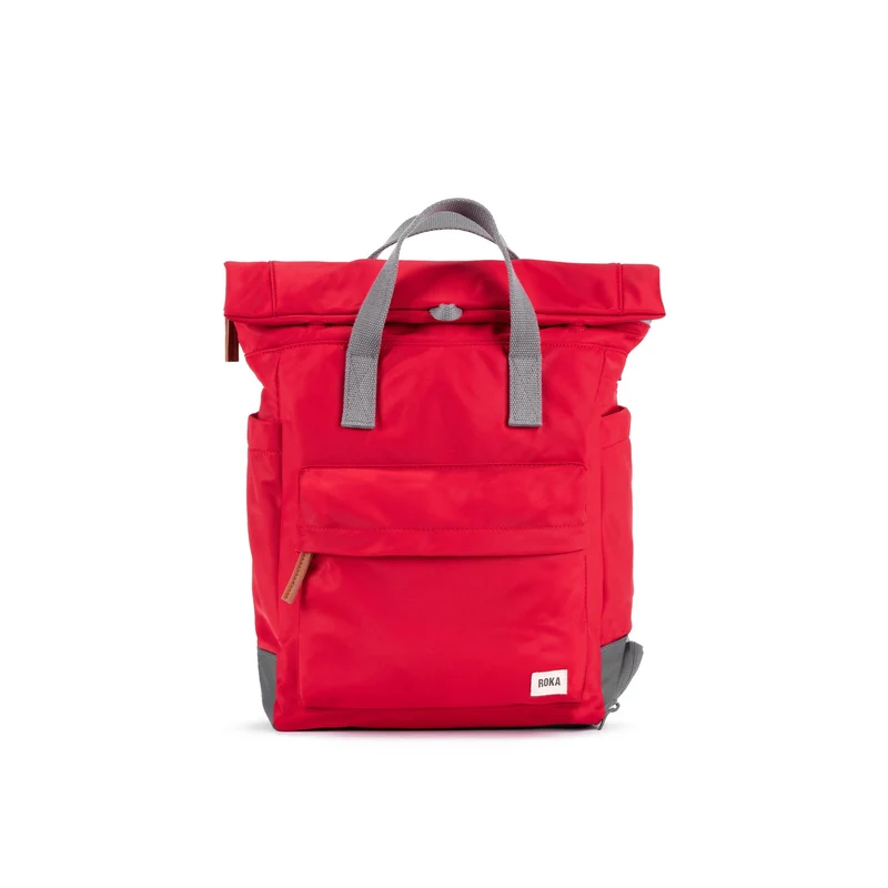 ROKA Bayswater B Cranberry Medium Gerecyclede Nylon Tas