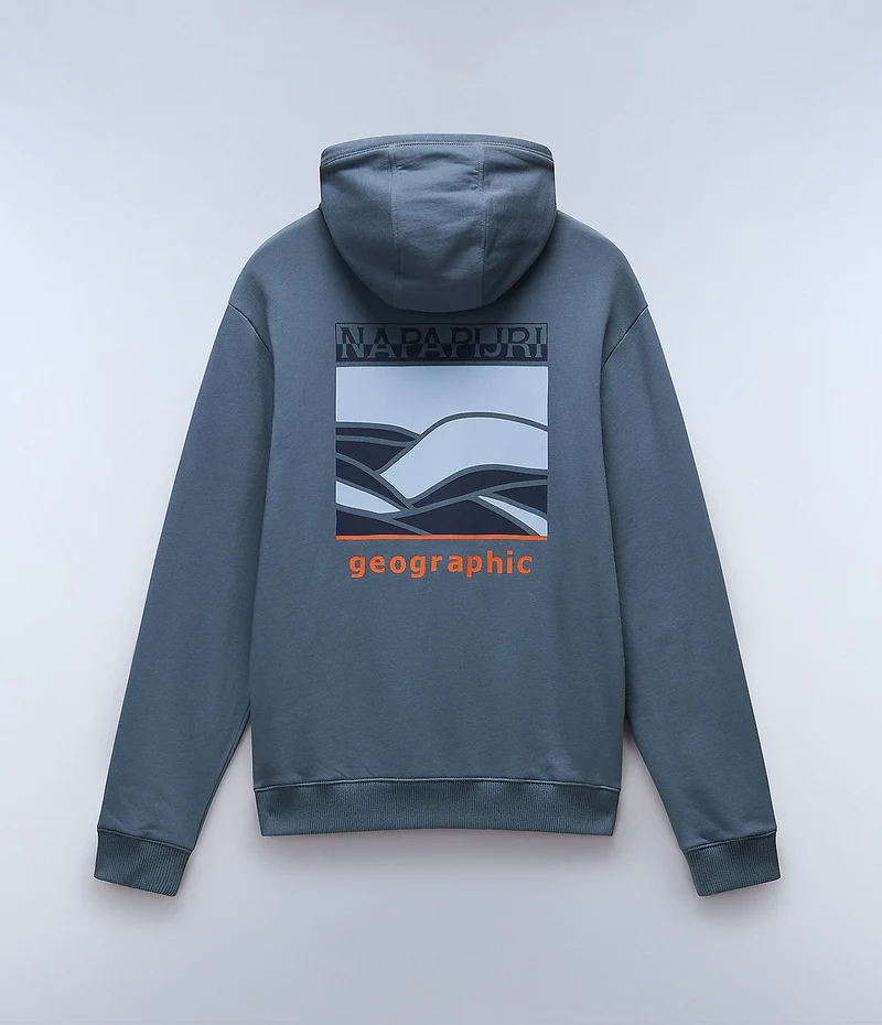 Napapijri Sovana-hoodie voor heren - stormachtig weer