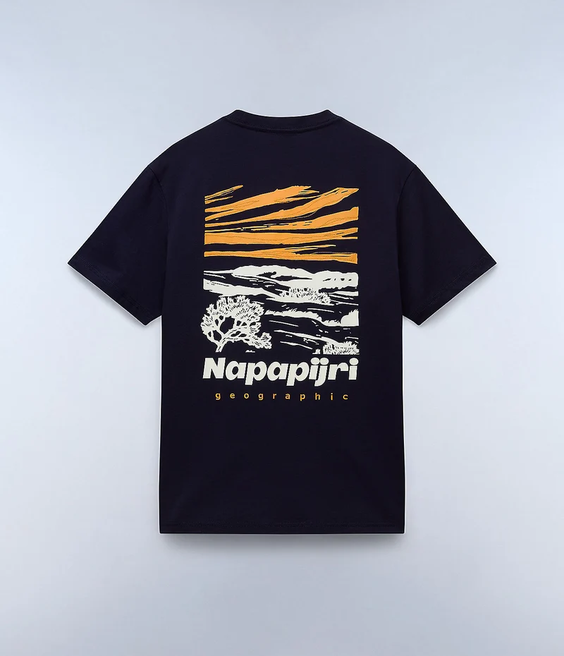 Napapijri Heren T-shirt van Vignoni - Marineblauw