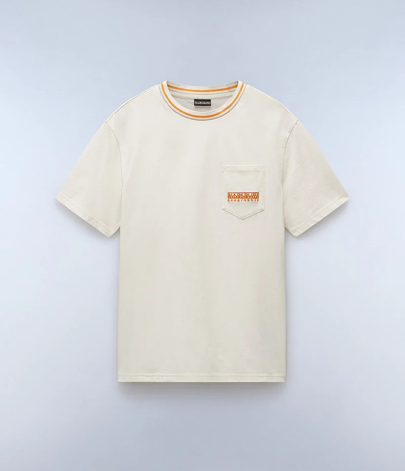 Napapijri Murlo T-shirt voor heren - Wit Whisper
