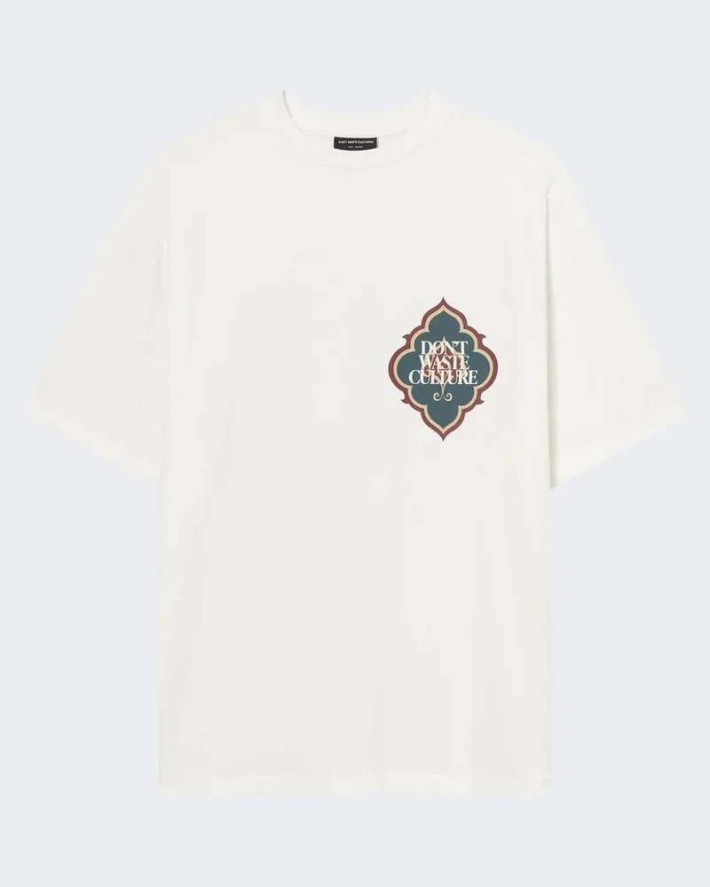 Don't Waste Culture Heren Sokae T-shirt Wit