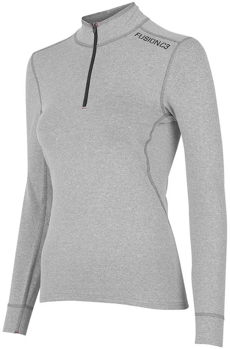 womens c3 zip neck