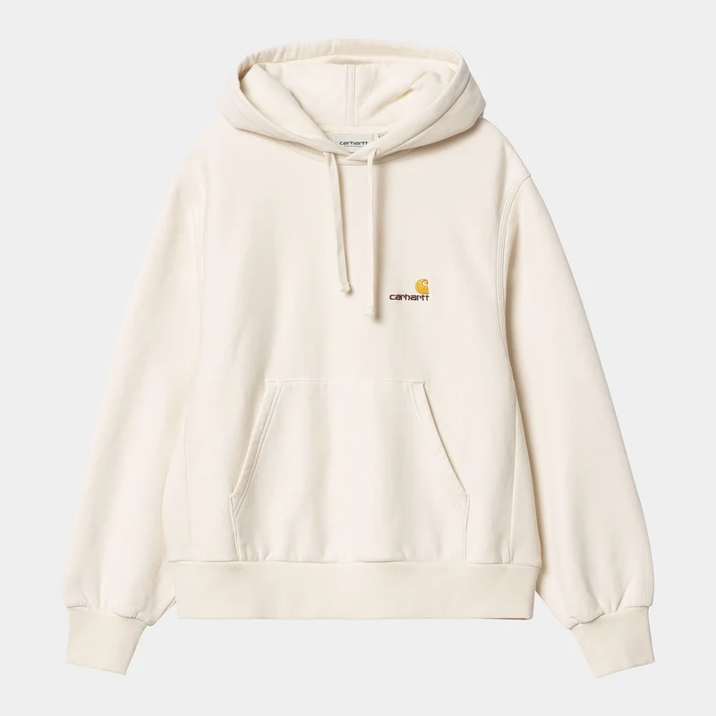 Carhartt WIP Dames HD American Script Sweat Hoodie - Natuurlijk