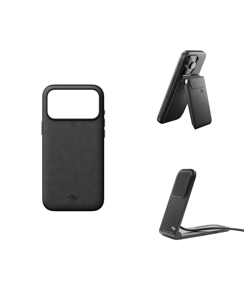 Everyday Case for iPhone 18 Pro Max + Bundle 1 | Black Leather