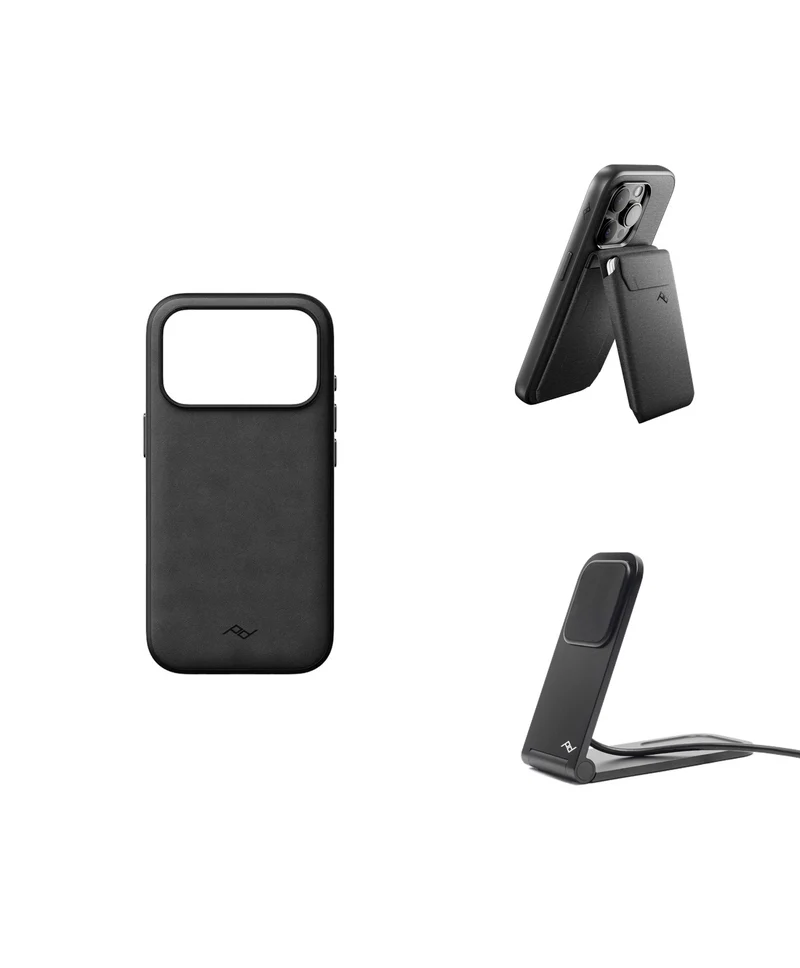 Everyday Case for iPhone 18 Pro + Bundle 1 | Black Leather