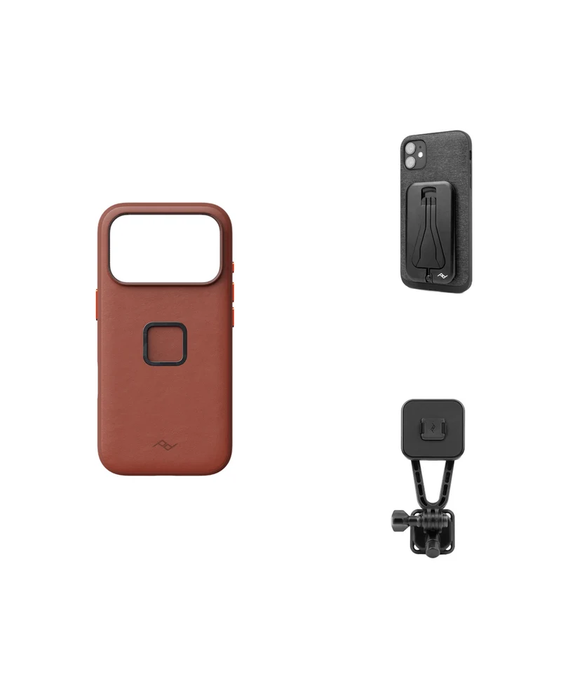 SlimLink Case for iPhone 18 Pro + Bundle 2 | Redwood Clarino
