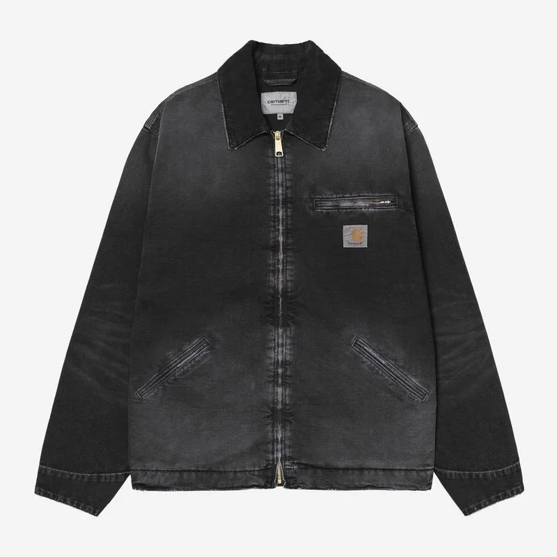 Carhartt WIP HEREN OG Detroit Jas | Zwart Destroy Wash