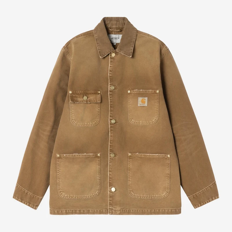 Carhartt WIP OG Chore-jas voor heren | Hamilton Brown Destroy Wash