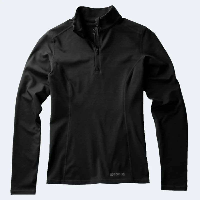 Hot Chillys Micro-Elite Chamois Women's Zip-T