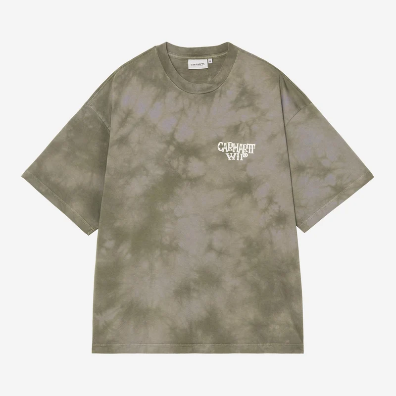 Carhartt WIP Heren Radiate T-shirt | Yosemite Dollar Green