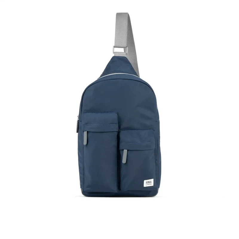 ROKA Willesden M XL Gerecyclede nylon tas - Midnight