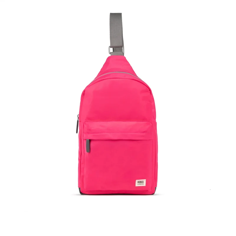 ROKA Willesden B XL Tas van gerecycled nylon - Sprankelende Cosmo