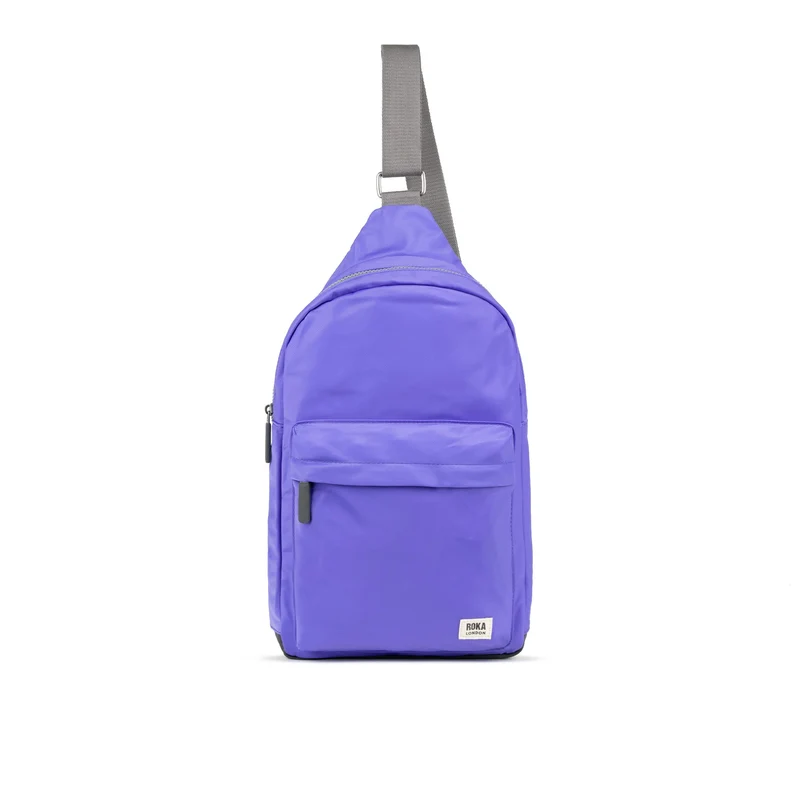 ROKA Willesden B XL Tas van gerecycled nylon - Eenvoudig paars