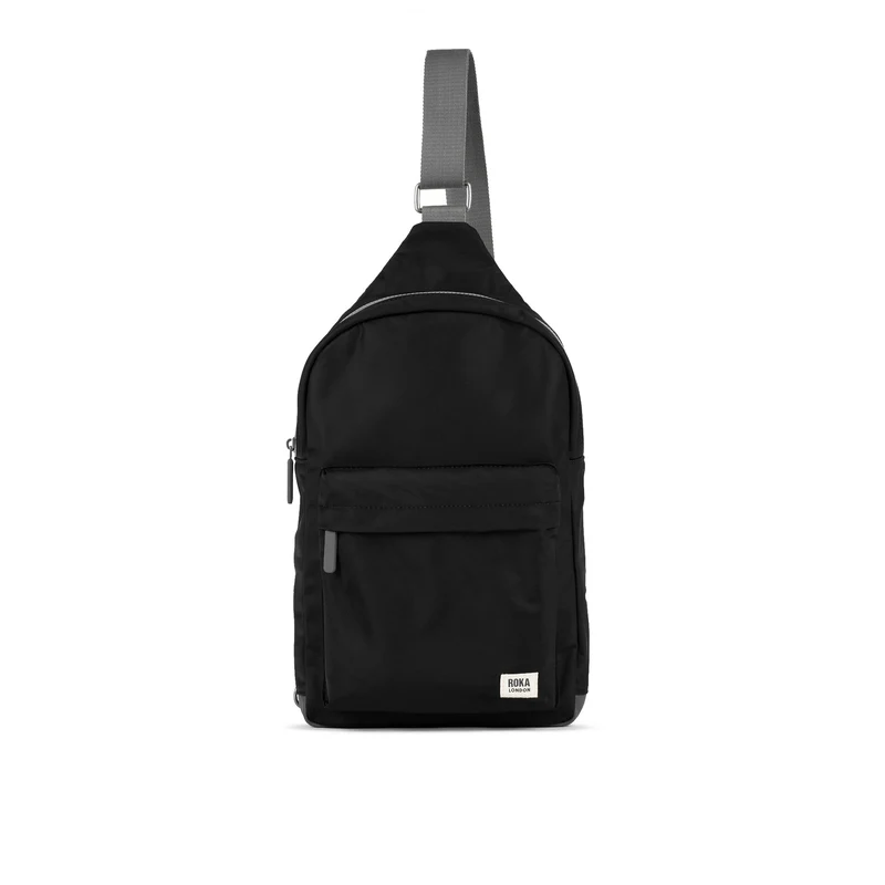 ROKA Willesden B XL Tas van gerecycled nylon - Zwart