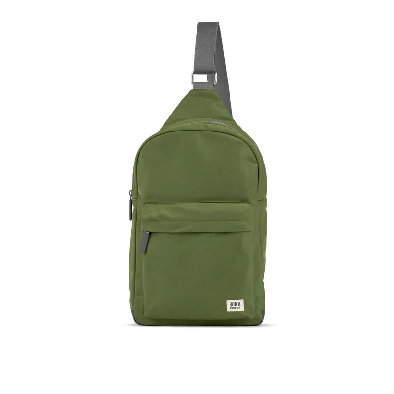 ROKA Willesden B XL Gerecyclede Nylon Tas - Avocado