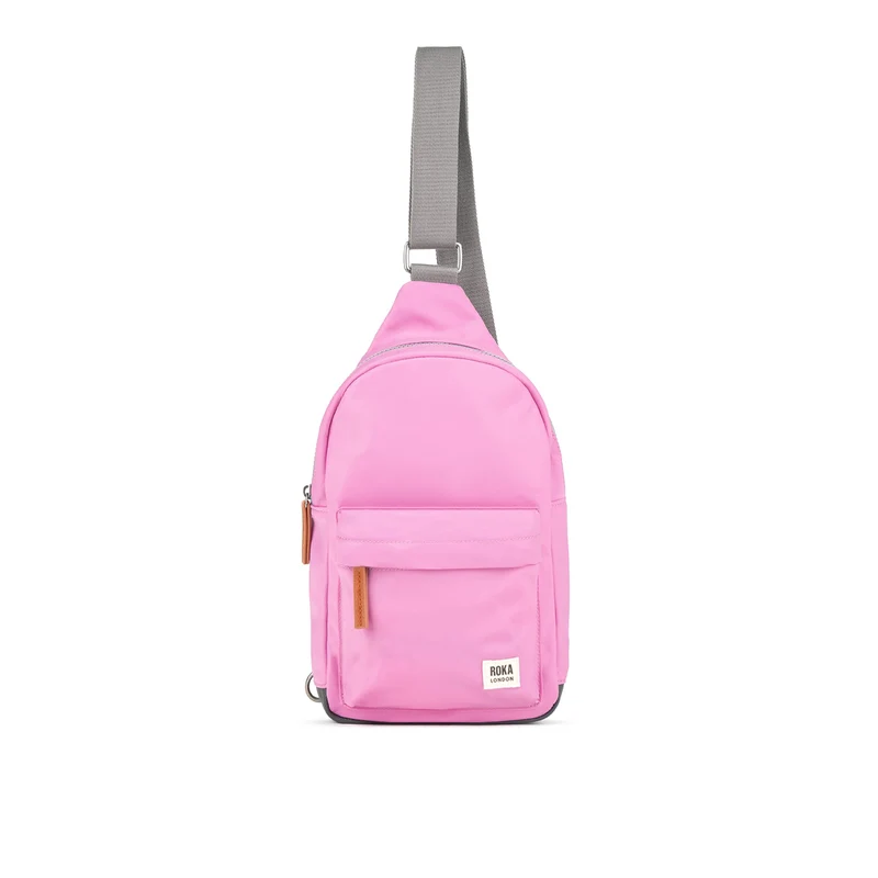 ROKA Willesden Grote tas van gerecycled nylon - Orchidee